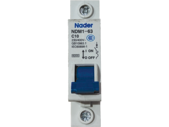 Nader NDB1 circuit breaker 10A-63 1 Pole