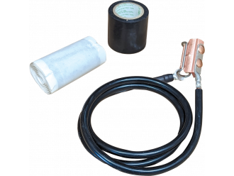 Grounding Kit Clip On 1/2" Cable + Tape