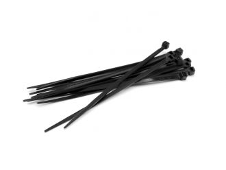 Cable Tie Nylon 100x 2.5mm Black (Pack/100)